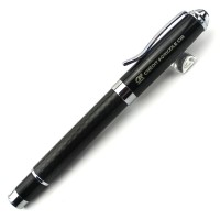 Luxury gift metal pull cap laser ball pen